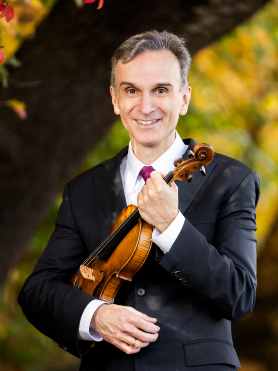 violinist gil shaham, outdoor portrait