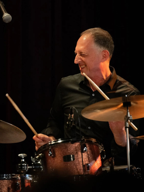 drummer mark walker, in performance