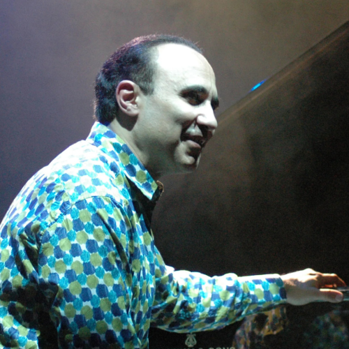 pianist michel camilo, in performance