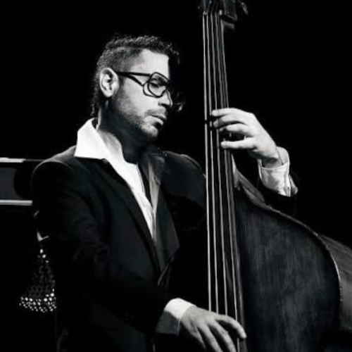 bassist ricky rodriguez in performance