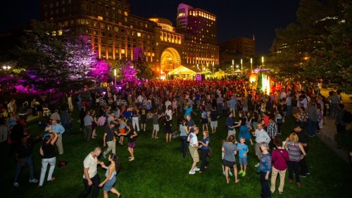 let's dance boston, an outdoor dance party