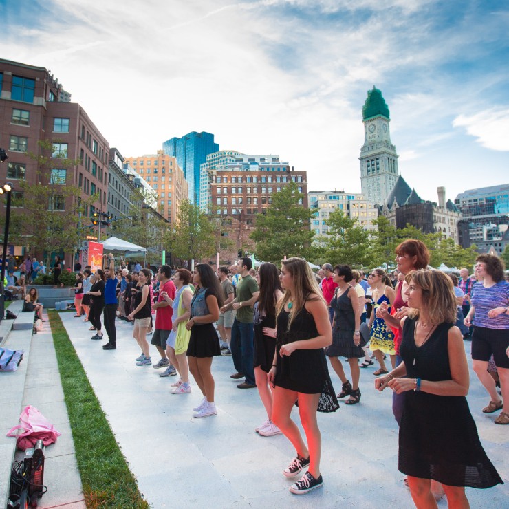 dancers at let's dance boston