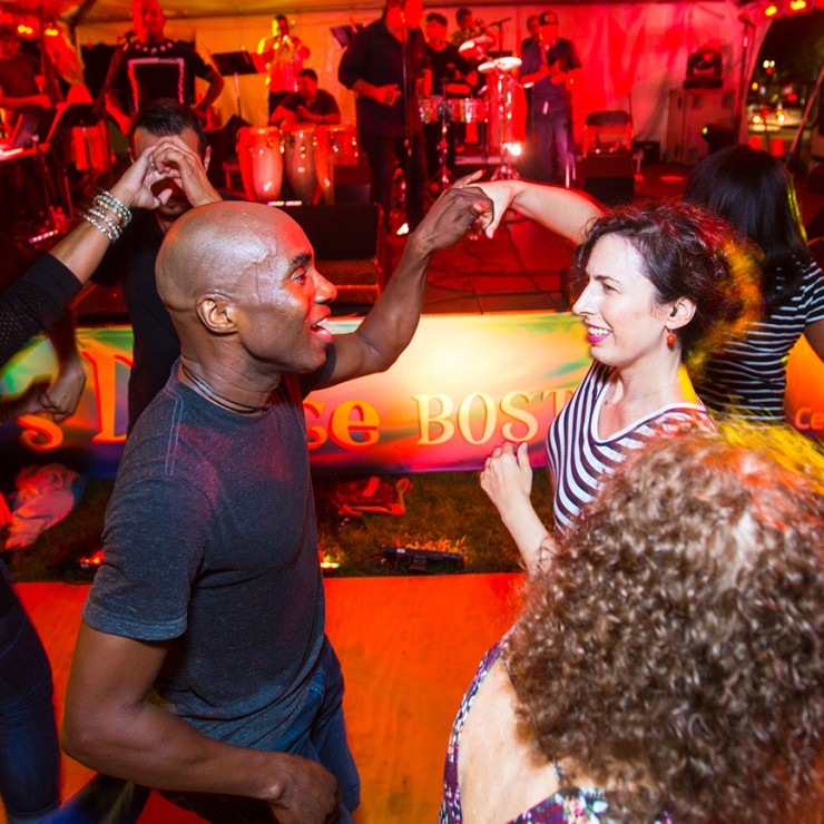 dancers at let's dance boston