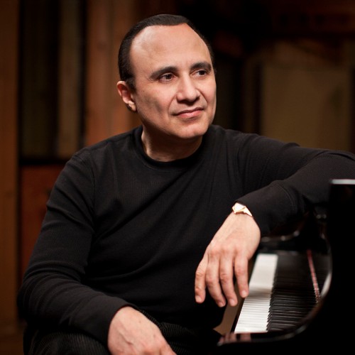 Michel Camilo, pianist, portrait