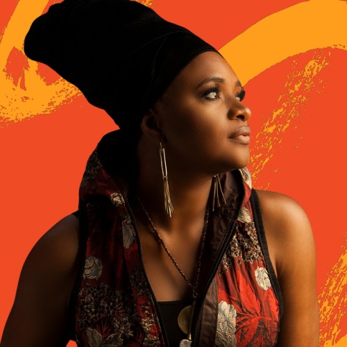 Lizz Wright, jazz vocalist, portrait