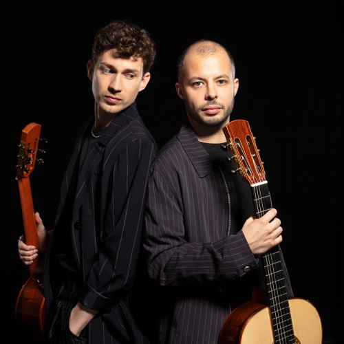 Thibaut Garcia and Antoine Morinière, guitarist and pianist, portrait