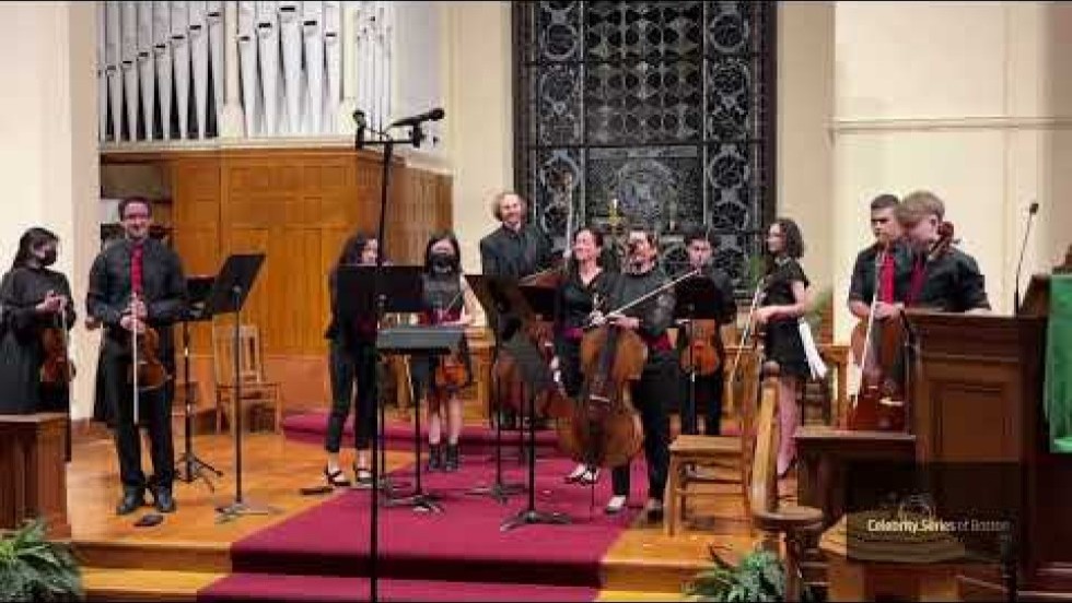 Boston String Academy musicians in performance