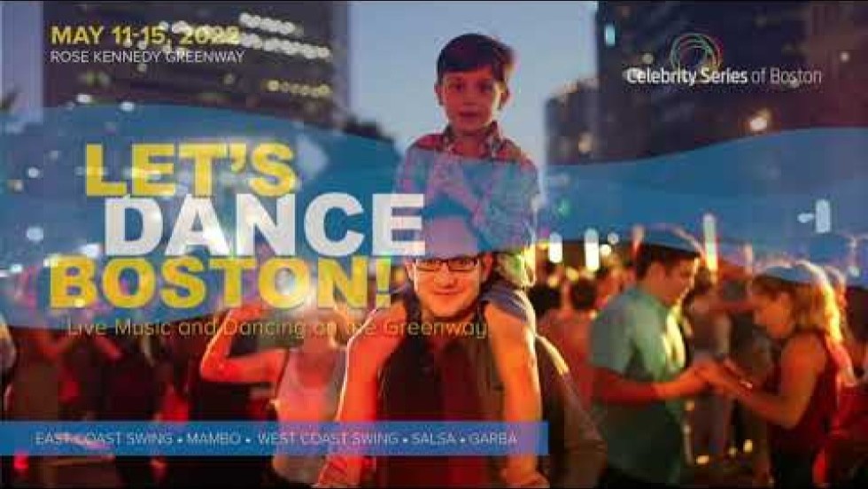 Montage of live social dance and music