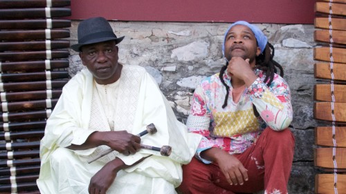 Balla Kouyaté, musician, performance portrait