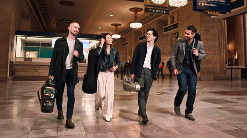 Dover Quartet, group portrait