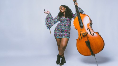 Endea Owens, bassist, portrait