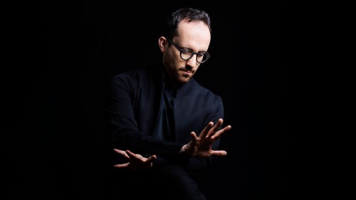 Igor Levit, pianist, studio portrait