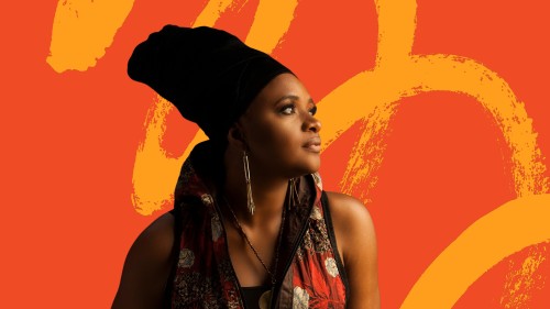 Lizz Wright, jazz vocalist, portrait