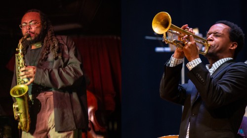 Immanuel Wilkins, saxophonist; Jason Palmer, trumpeter — portraits