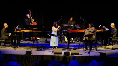 Rob Kapilow, music educator, two portraits