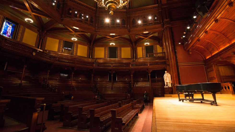 Sanders Theater Seating Chart